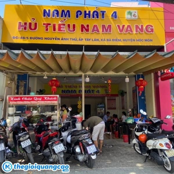 Thiết kế bảng hiệu hủ tiếu theo y&ecirc;u cầu v&agrave; thi c&ocirc;ng trọn g&oacute;i