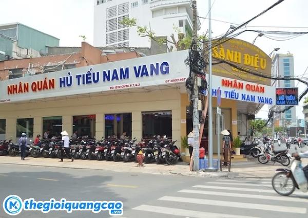 Mẫu bảng hiệu hủ tiếu nam vang đẹp