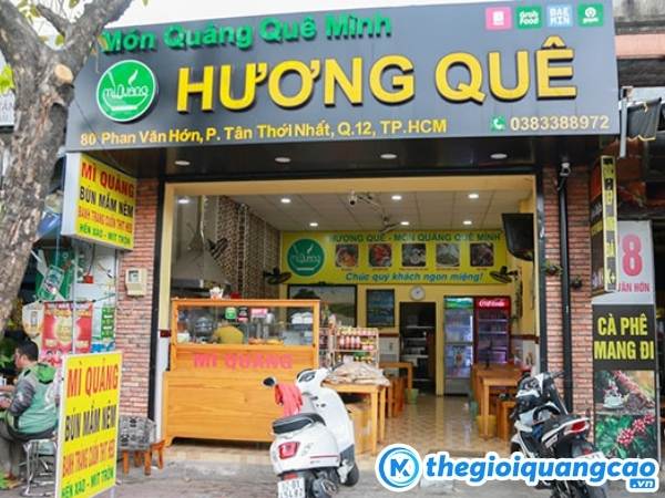 Mẫu bảng hiệu m&oacute;n quảng qu&ecirc; m&igrave;nh