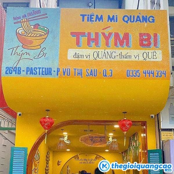 Thiết kế bảng hiệu quảng c&aacute;o m&igrave; quảng theo y&ecirc;u cầu v&agrave; thi c&ocirc;ng trọn g&oacute;i