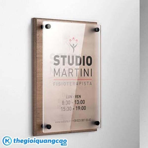 Mẫu biển b&aacute;o giờ l&agrave;m việc