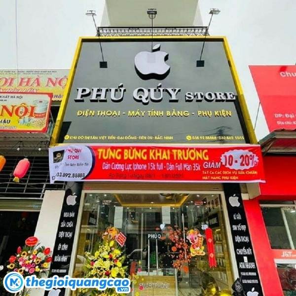 Thiết kế bảng hiệu phụ kiện điện theo y&ecirc;u cầu