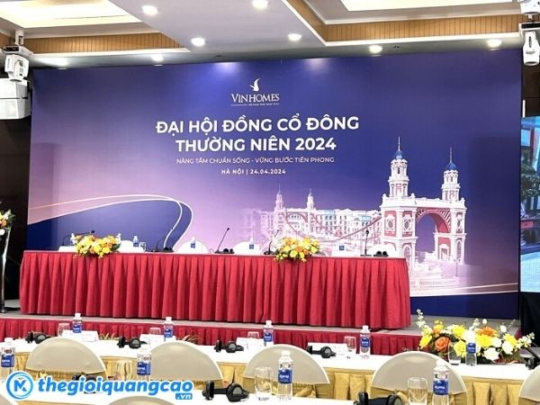 Mẫu ph&ocirc;ng nền đại hội cổ đ&ocirc;ng thường ni&ecirc;n c&ocirc;ng ty Vingroup