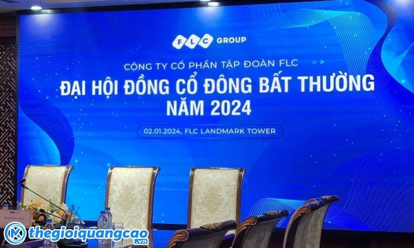 M&agrave;n h&igrave;nh Led cho sự kiện đại hội đồng cổ đ&ocirc;ng