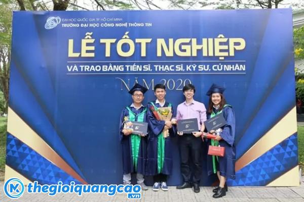 Dịch vụ thi c&ocirc;ng backdrop gi&aacute; rẻ, trọn g&oacute;i tại TPHCM