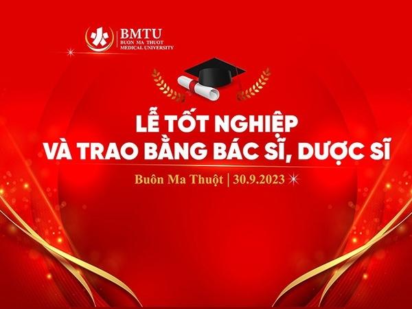 Mẫu ph&ocirc;ng nền backdrop lễ tốt nghiệp v&agrave; trao bằng b&aacute;c sĩ, dược sĩ