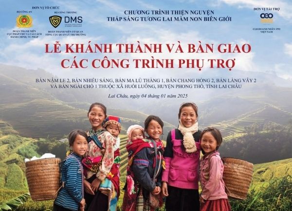 Dịch vụ thiết kế v&agrave; thi c&ocirc;ng backdrop từ thiện uy t&iacute;n chất lượng tại TPHCM