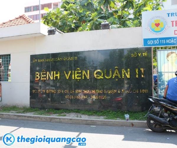 Thiết kế bảng hiệu bệnh viện theo yêu cầu trọn gói