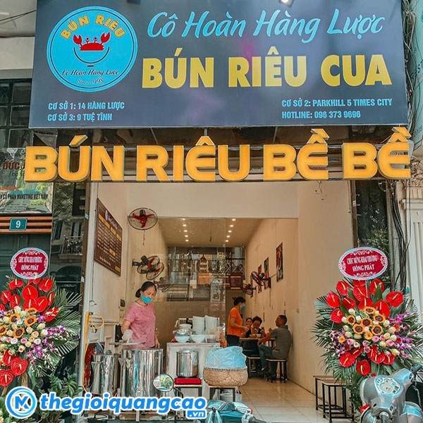 Mẫu bảng hiệu b&uacute;n ri&ecirc;u cua bề bề