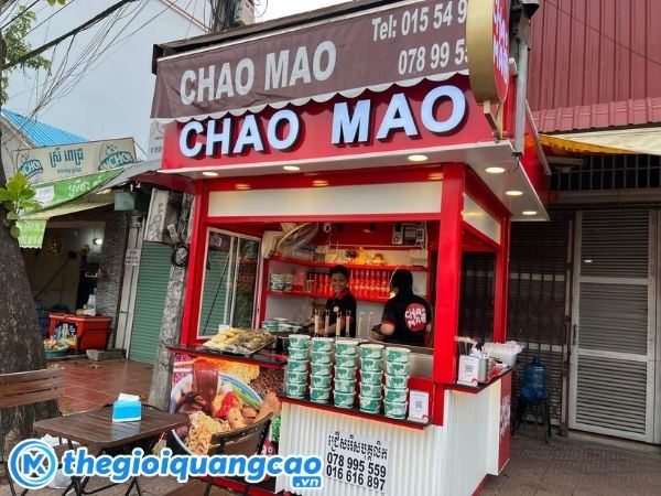 Mẫu bảng hiệu ch&aacute;o dinh dưỡng đẹp gi&aacute; rẻ thi c&ocirc;ng nhanh