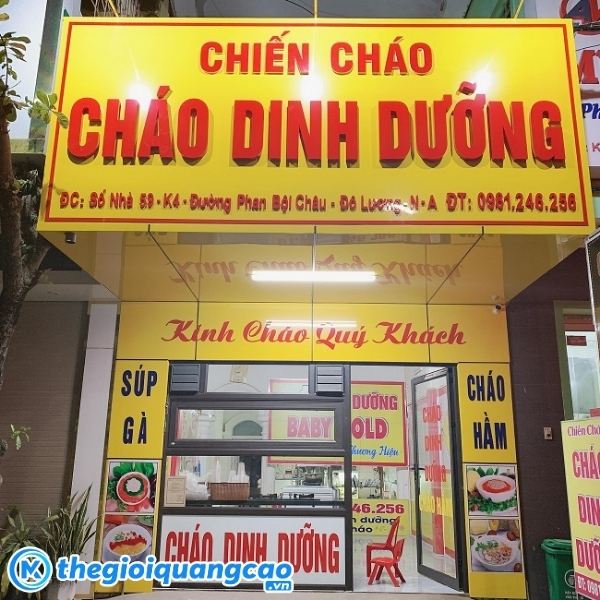 Thiết kế, thi c&ocirc;ng bảng hiệu quảng c&aacute;o gi&aacute; rẻ trọn g&oacute;i TPHCM