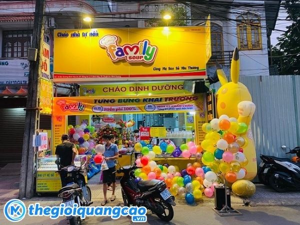 Mẫu bảng hiệu ch&aacute;o dinh dưỡng đẹp, h&uacute;t kh&aacute;ch h&agrave;ng