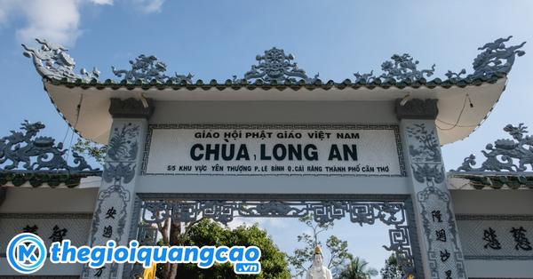 Thiết kế bảng hiệu ch&ugrave;a theo y&ecirc;u cầu