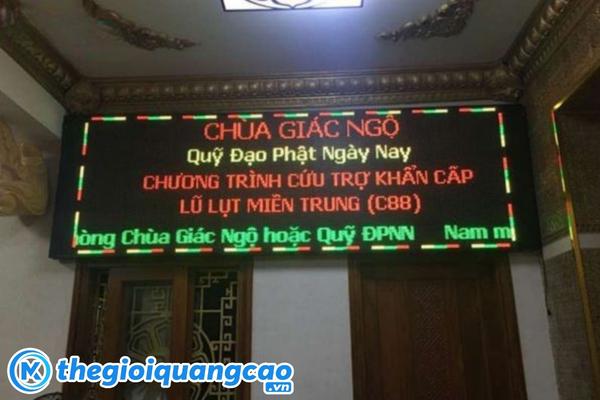 Bảng gi&aacute; tham khảo thi c&ocirc;ng bảng hiệu ch&ugrave;a