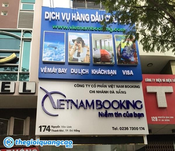 Thiết kế bảng hiệu dịch vụ du lịch theo y&ecirc;u cầu v&agrave; thi c&ocirc;ng trọn g&oacute;i
