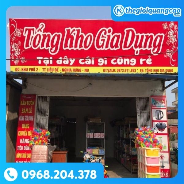 Bảng Hiệu Đồ Gia Dụng