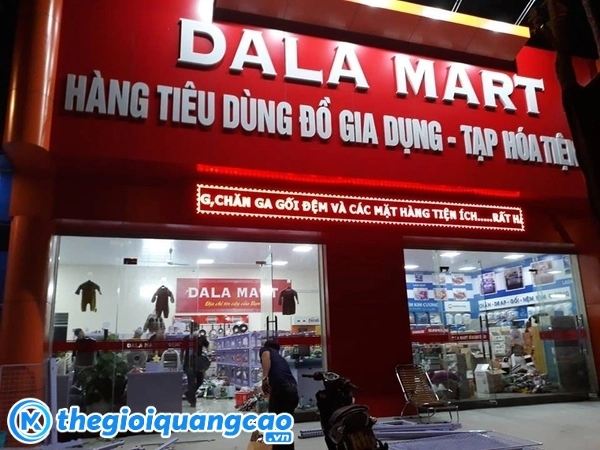 Mẫu bảng hiệu h&agrave;ng ti&ecirc;u d&ugrave;ng đồ gia dụng