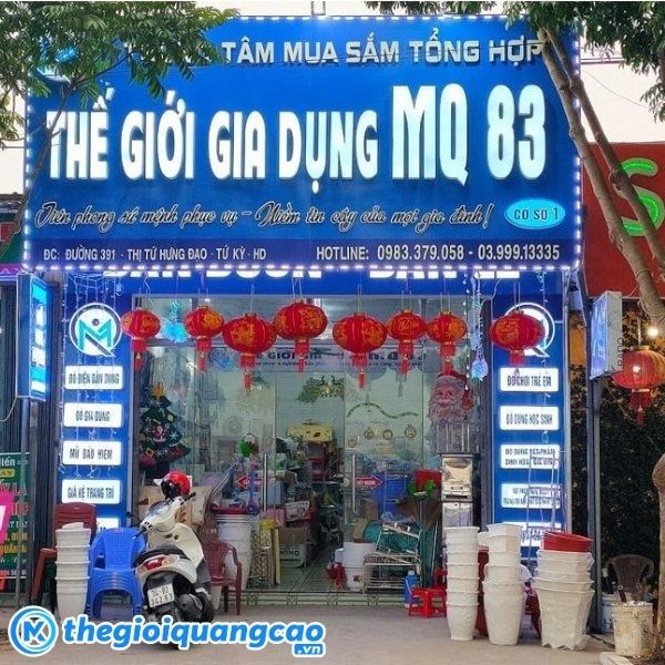 Những lưu &iacute; quan trọng khi l&agrave;m bảng hiệu đồ gia dụng