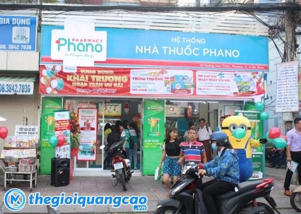 Mẫu bảng hiệu Phano chuẩn GPP