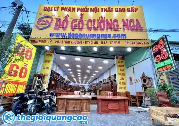 Thi c&ocirc;ng bảng hiệu nội thất gi&aacute; rẻ trọn g&oacute;i tại TPHCM