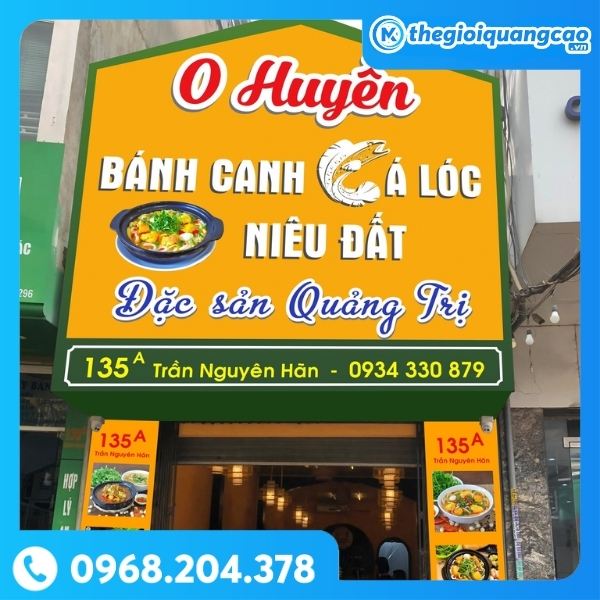 Bảng Hiệu Quán Bánh Canh