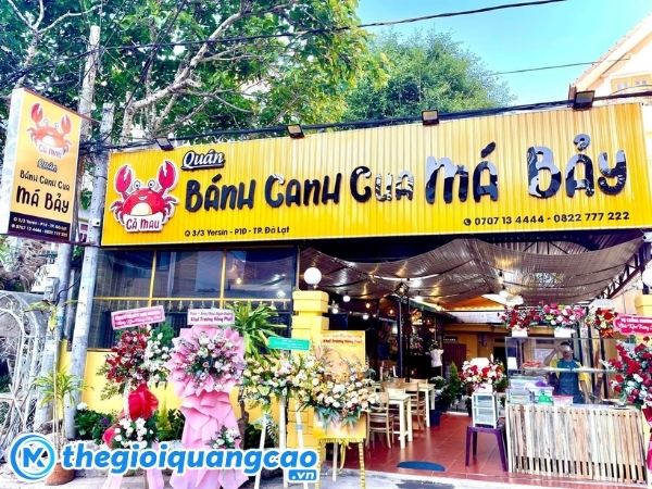 Những sai lầm n&ecirc;n tr&aacute;nh khi l&agrave;m bảng hiệu qu&aacute;n b&aacute;nh canh