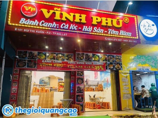 Thiết kế bảng hiệu qu&aacute;n b&aacute;nh canh theo y&ecirc;u cầu
