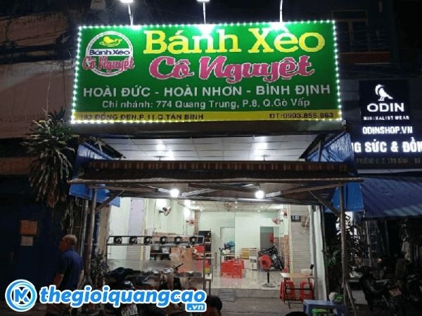 Mẫu bảng hiệu qu&aacute;n b&agrave;nh x&egrave;o c&ocirc; nguyệt
