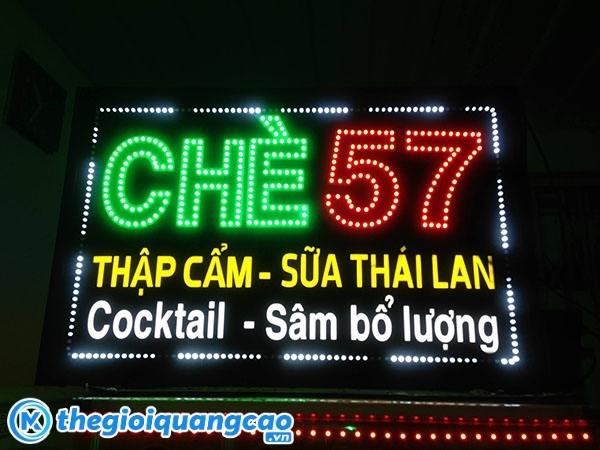 Mẫu bảng hiệu hộp đ&egrave;n qu&aacute;n ch&egrave; 57