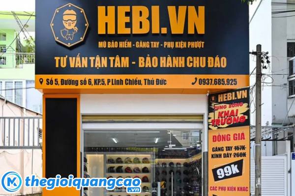 Thi c&ocirc;ng bảng hiệu quảng c&aacute;o gi&aacute; rẻ trọn g&oacute;i tại TPHCM