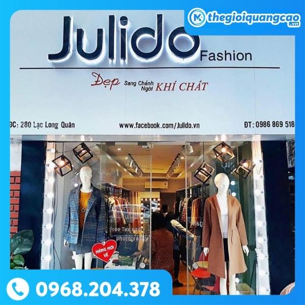 Bảng Hiệu Shop Quần Áo