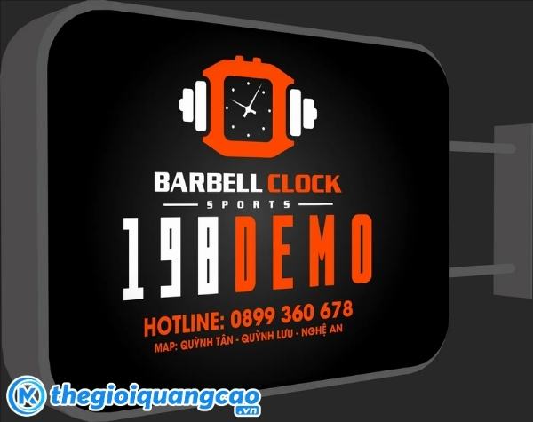 Biển vẫy tiệm đồng hồ