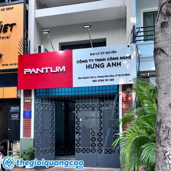 Thiết kế bảng hiệu Alu theo yêu cầu