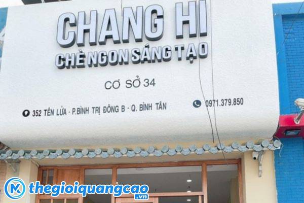 Đơn vị thi công bảng hiệu quảng cáo giá rẻ quận Bình Tân