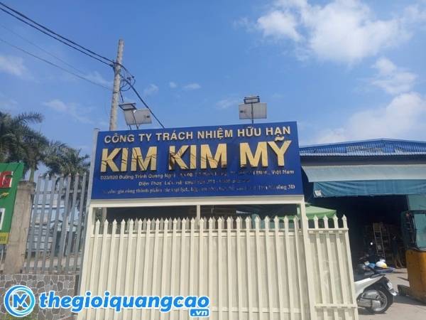 L&agrave;m biển hiệu chữ nổi inox/đồng