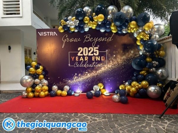 Thi c&ocirc;ng backdrop tphcm