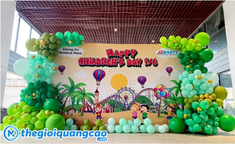 In backdrop 1/6 gi&aacute; rẻ tại TPHCM