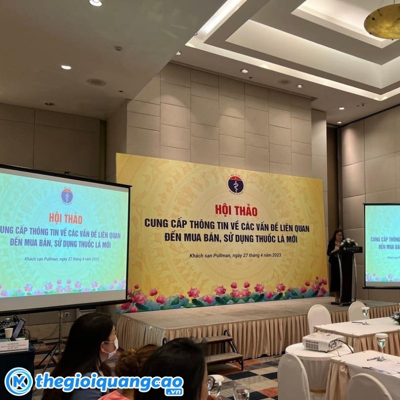 Mẫu ph&ocirc;ng nền hội thảo vấn đề y tế