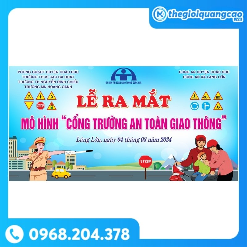 Backdrop Lễ Ra Mắt