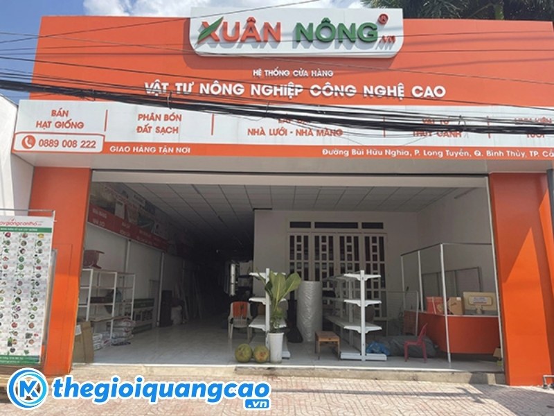 Những sai lầm cần tr&aacute;nh khi l&agrave;m bảng hiệu cửa h&agrave;ng vật tư n&ocirc;ng nghiệp