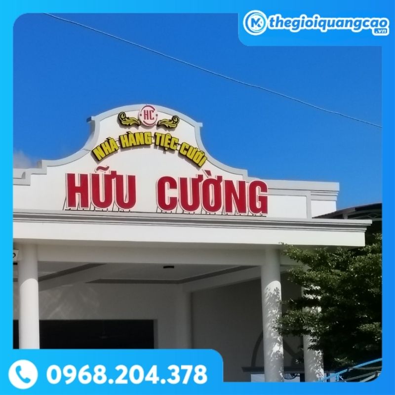 Bảng Hiệu Nhà Hàng Tiệc Cưới