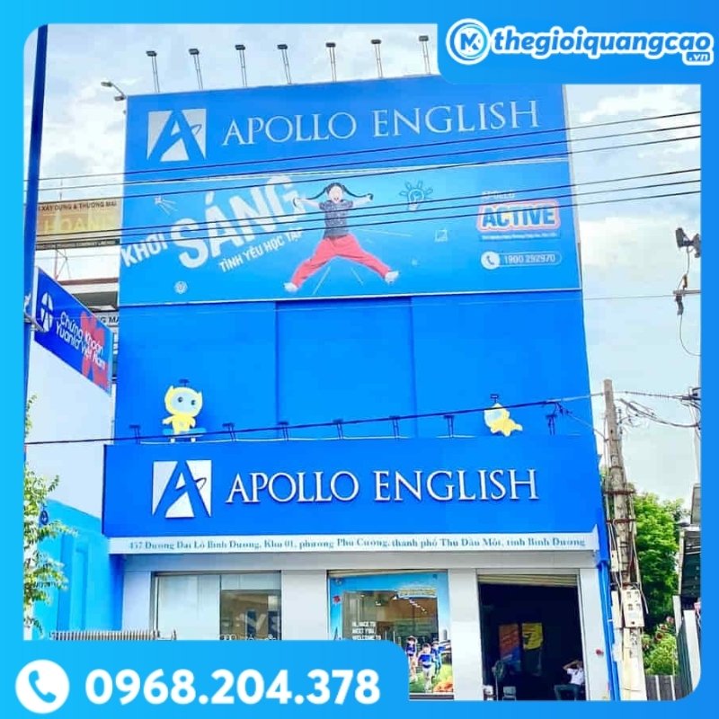 Bảng Hiệu Trung Tâm Ngoại Ngữ