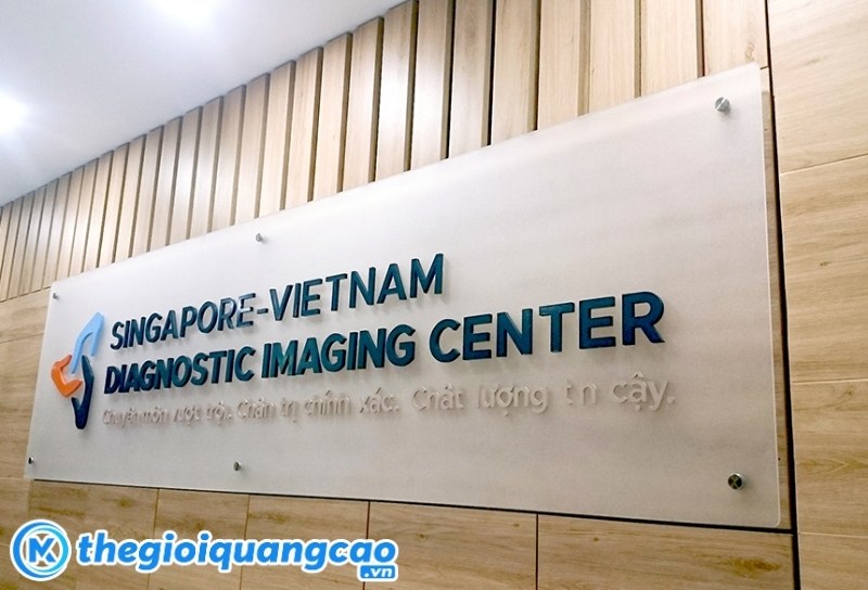 Mẫu bảng hiệu mica cho c&ocirc;ng ty