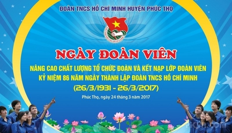 Mẫu backdrop ng&agrave;y đo&agrave;n vi&ecirc;n