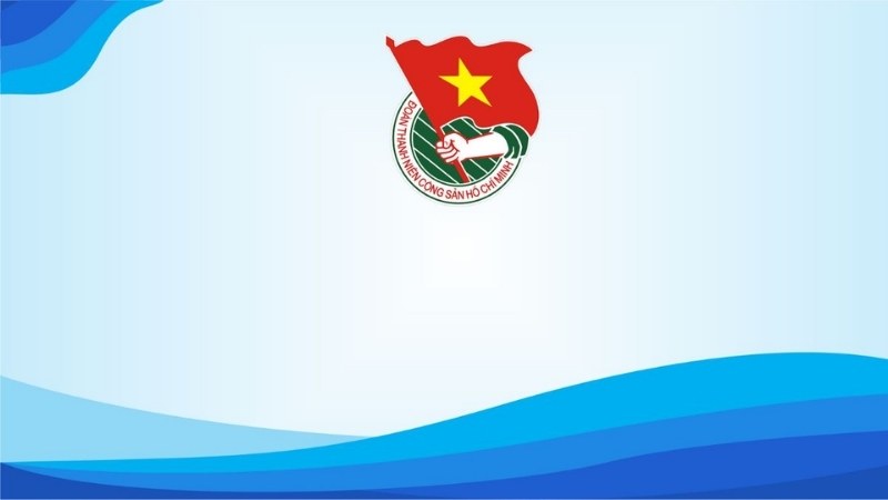 Mẫu background đo&agrave;n thanh ni&ecirc;n