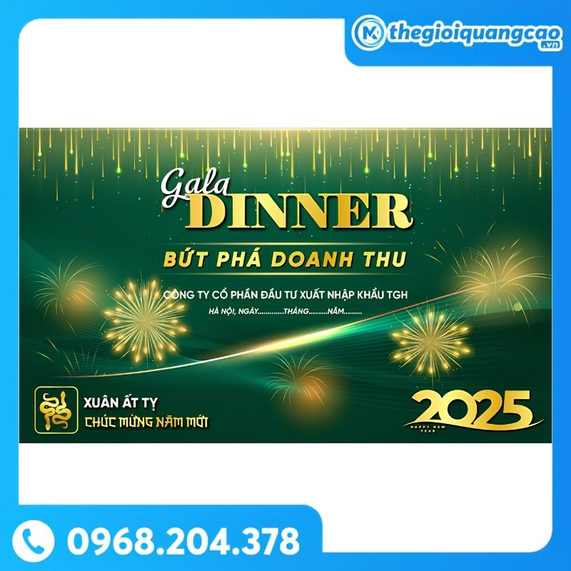 Backdrop Gala Dinner