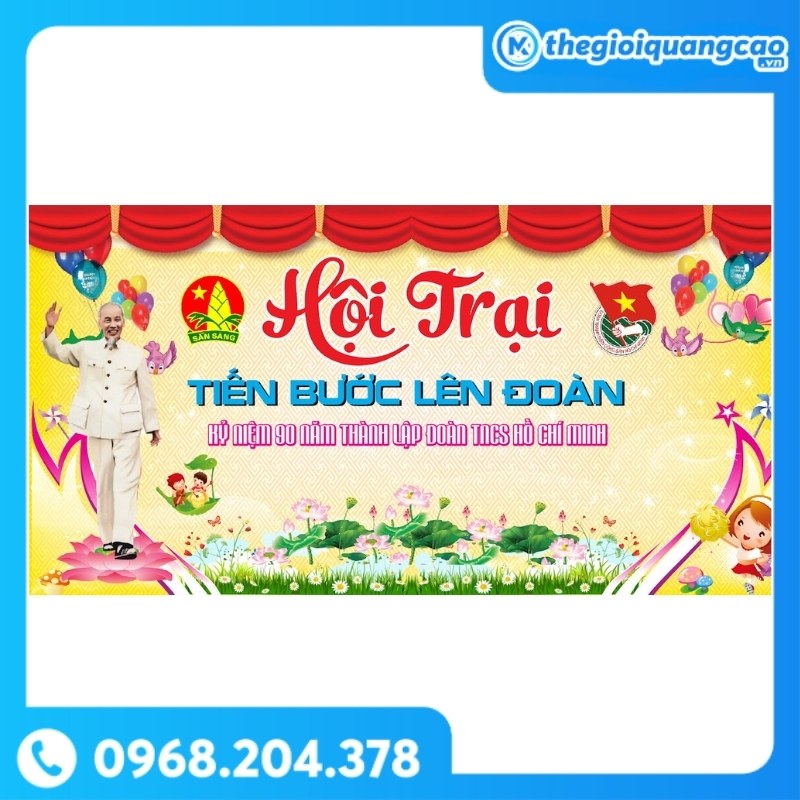 Backdrop Hội Trại
