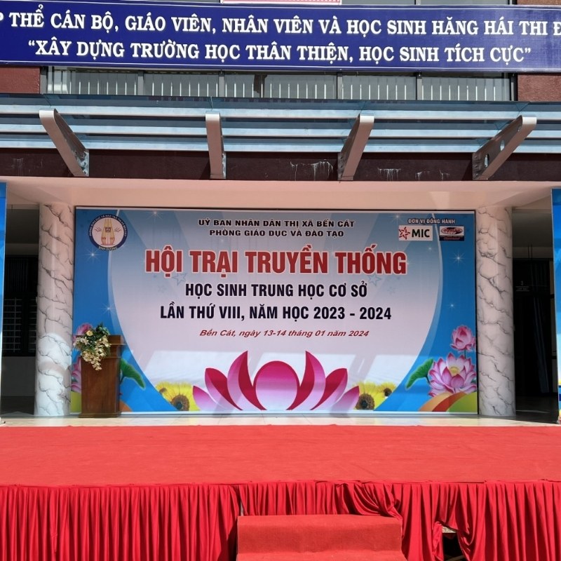K&iacute;ch thước ti&ecirc;u chuẩn khi in backdrop hội trại gi&aacute; rẻ