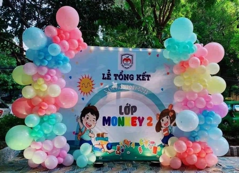 Backdrop tổng kết kết năm học