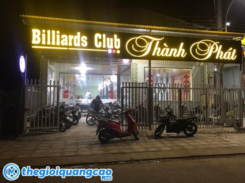 Mẫu bảng hiệu bida Th&agrave;nh Ph&aacute;t